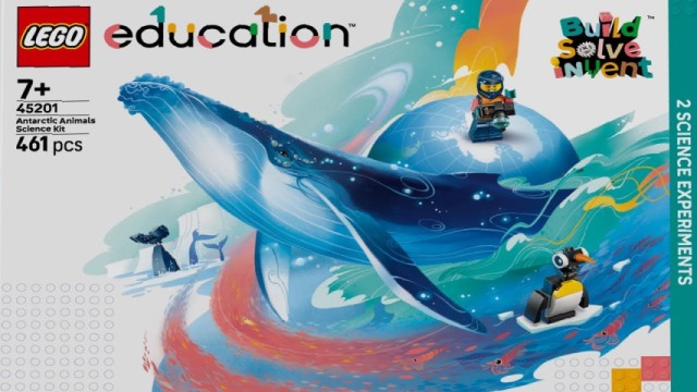 Lego antarctic animals science kit