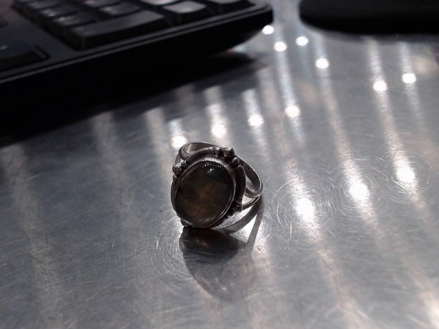 Bague argent 925 4.2g 1pierre