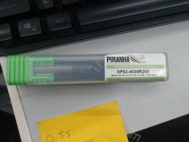 End mill op52-4038r250