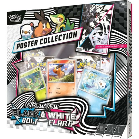 Boite poster collection pokemon blackwhi