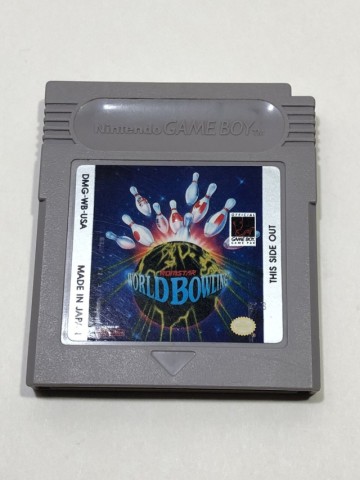 Gameboy nintendo world bowling