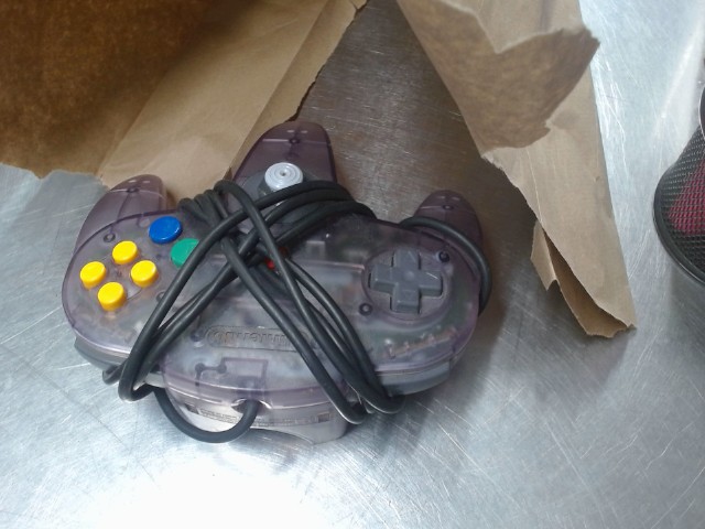 Nin 64 controller purple