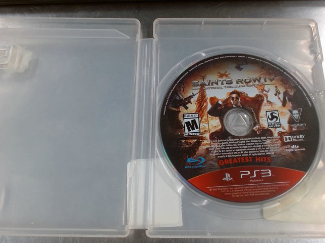 Ps3 saints row 4 national treasure ed