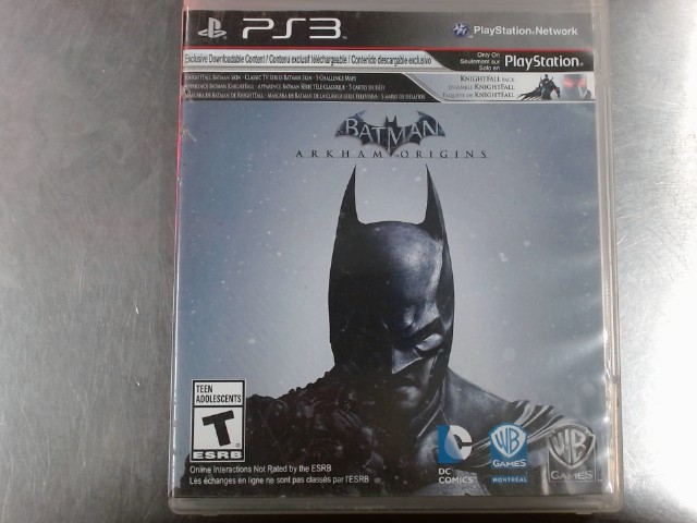 Ps3 batman arkham origins