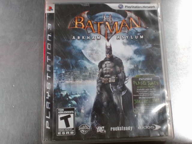 Ps3 batman arkham asylum