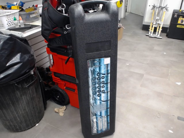 Kit d'halter de 100lbs dans case