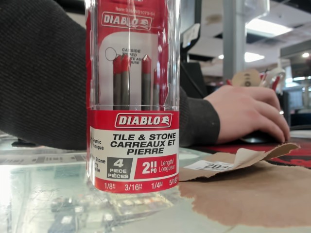 Carbide tipped bit kit