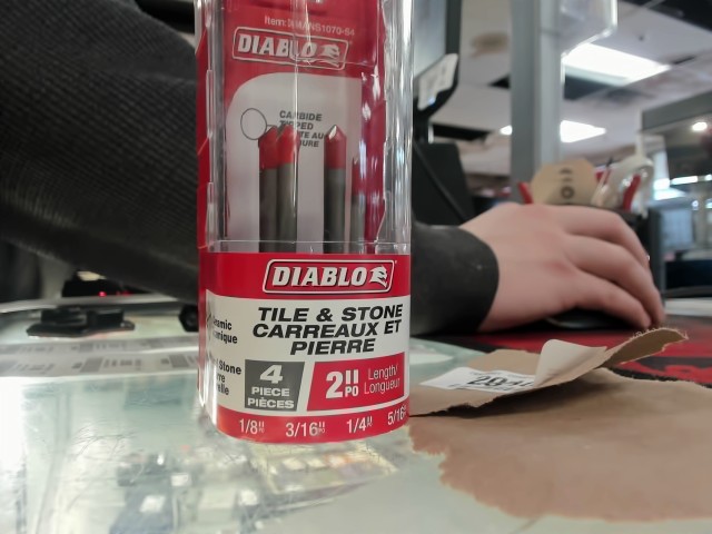 Carbide tipped bit kit