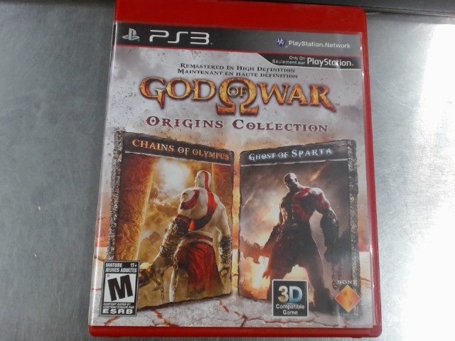 Ps3 god of war origins collection
