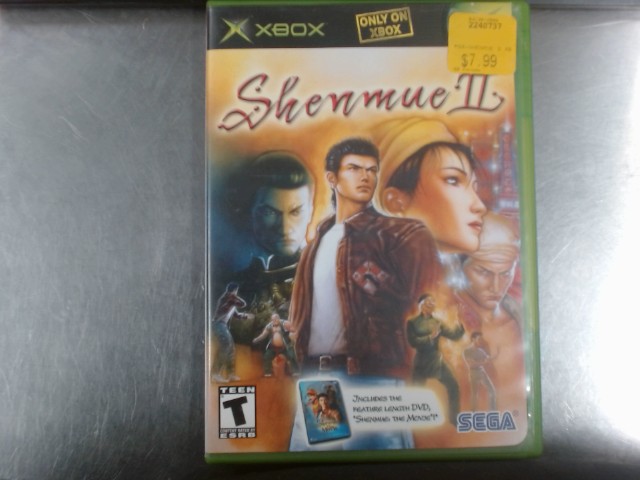 Shenmue ii with dvd
