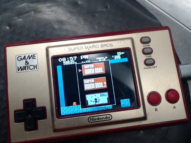 Super mario bros consol portatif