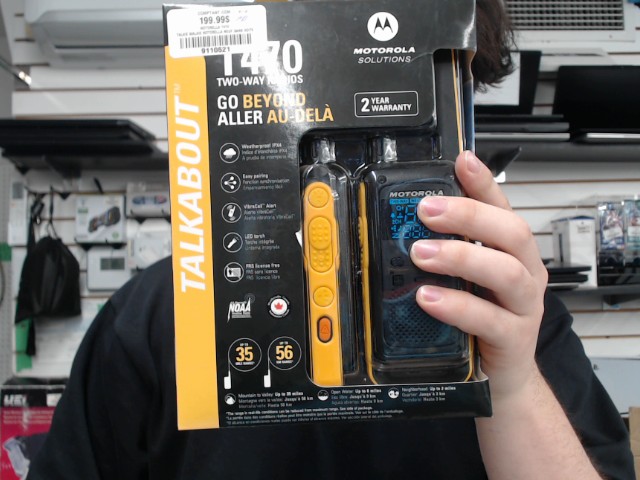 Talkie walkie motorolla neuf dans boite