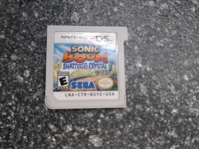 Sonic boom:shattered crytal