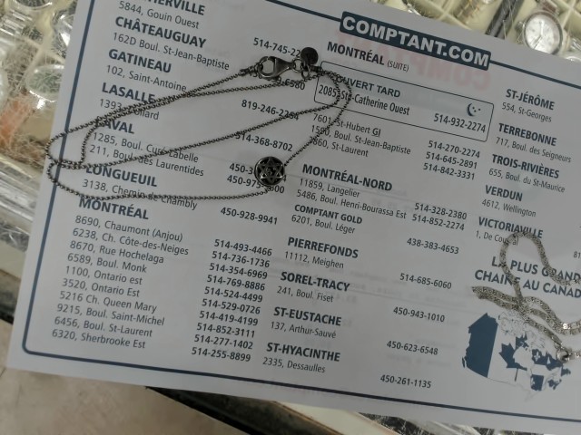 Chaine av  pentagrame