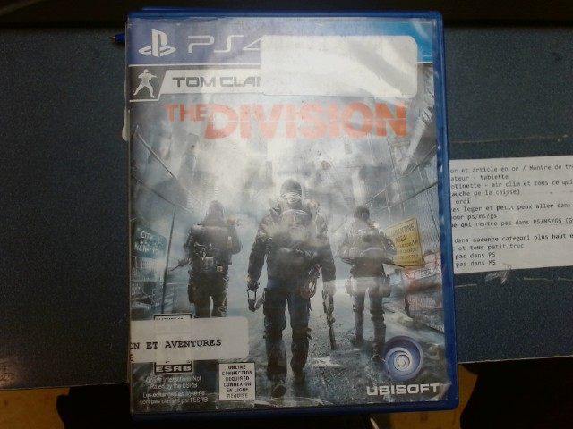 Tom clancy the division ps4