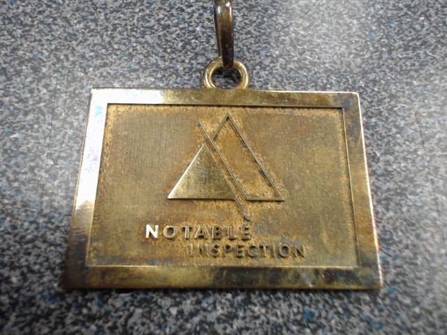 Breloque carre plaque or en argent