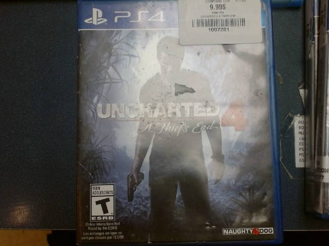 Uncharted 4 a thief's end