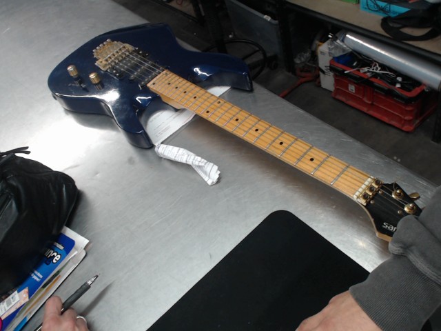 Guitare samick 3071084 bleu