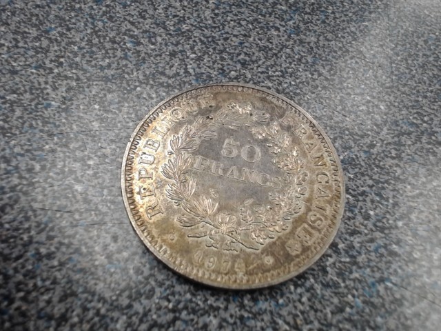 50 francs de 1974 e france en argent