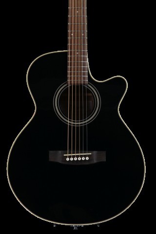 Guitare acoutisque tekamine noir(clean)