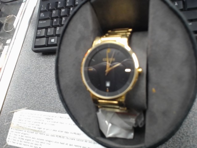 Montre dore citizen sans batterie