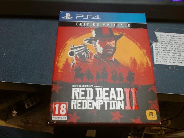 Red dead redemption 2 ps4 special editio
