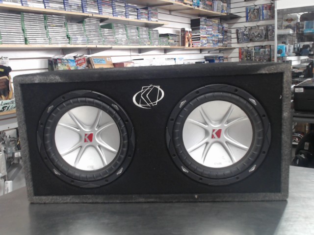 Sub auto 2x10'' dboite tapis