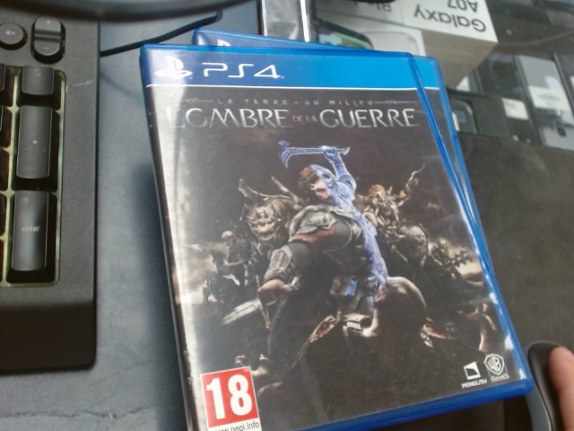 Middle earth shadow of war ps4