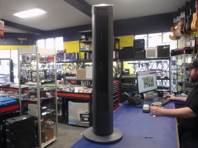 Fanne verticale avec manette