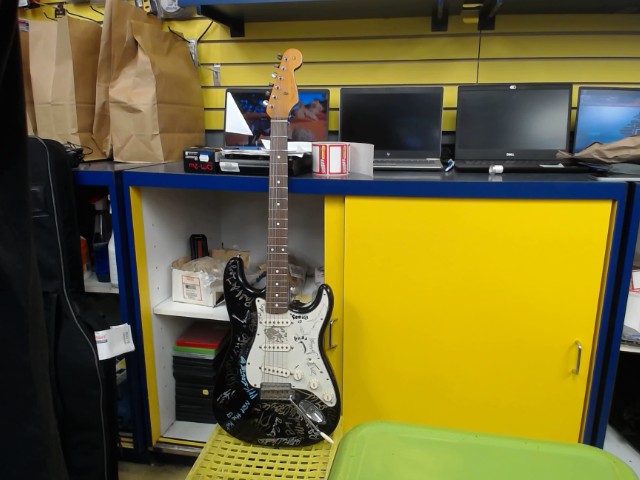 Classic series 60s strat black mx signed