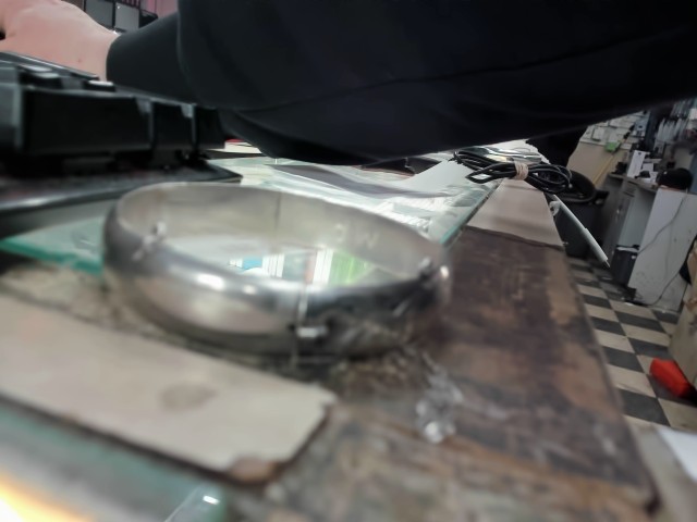 Gros bracelet en argent