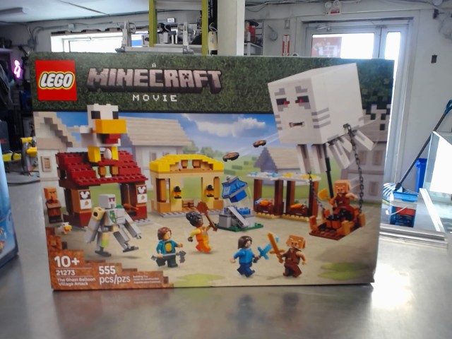 Lego minecraft ghast balloon attack