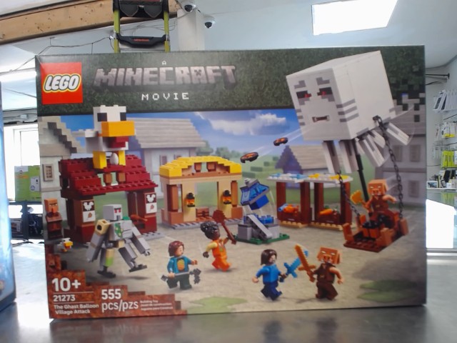 Lego minecraft ghast balloon attack