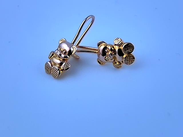 BOUCLES D OREILLES EN OR 18KT