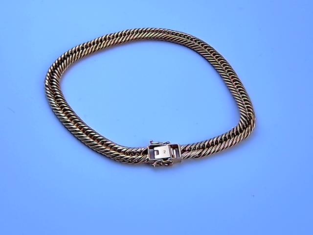 BRACELET  EN OR 18KT
