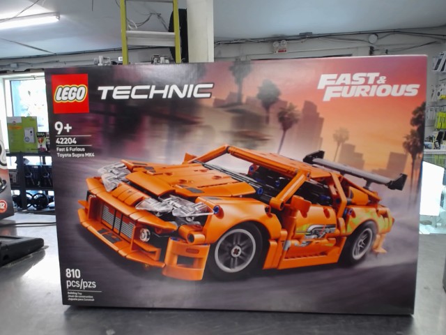 Fast and furious toyota supra mk4 lego