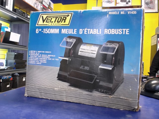 Meule d'�tabli robuste 6 pouces