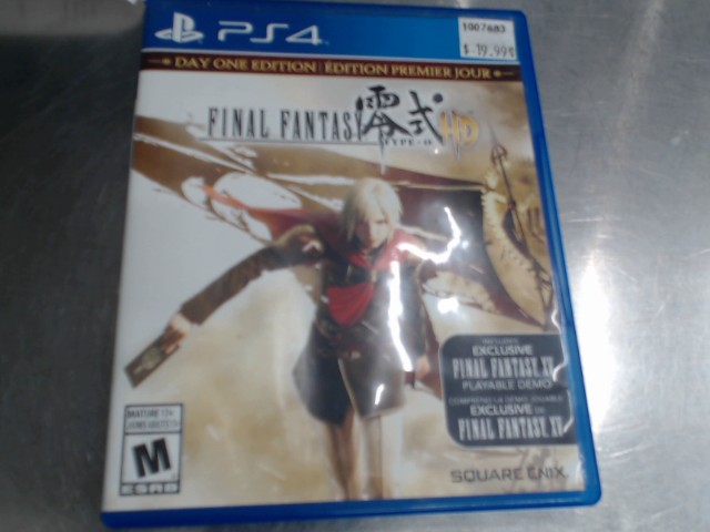 Final fantasy type-o hd