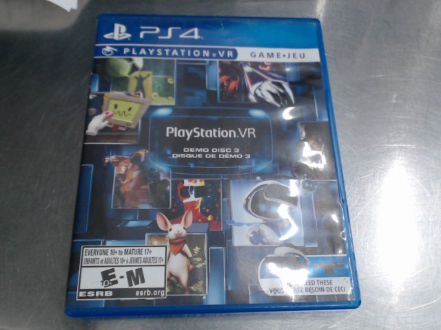 Playstation demo disc 3