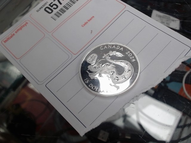 Monnaie en argent 925