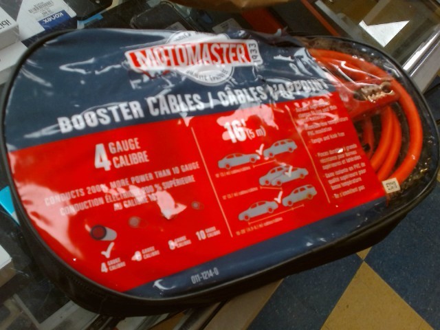 Motomaster booster cables