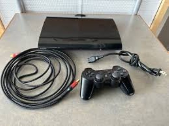 Playstation 3 avec manette et fil
