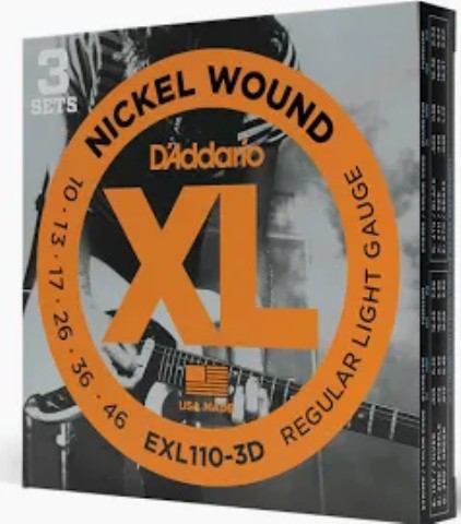 Cordes de guitar ''nickel wound