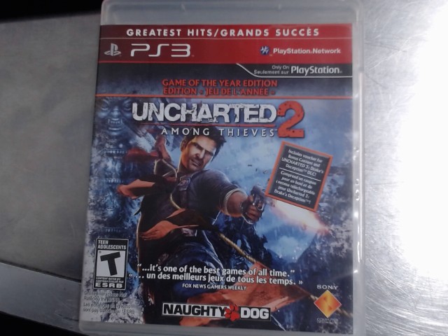 Uncharted 2: among thieves goty edition