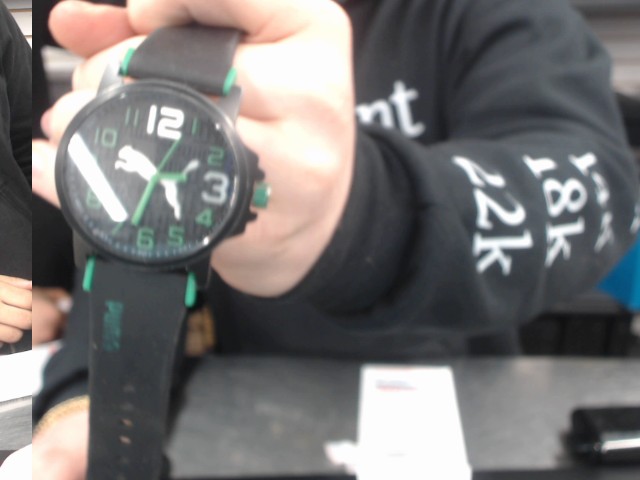 Montre puma vert