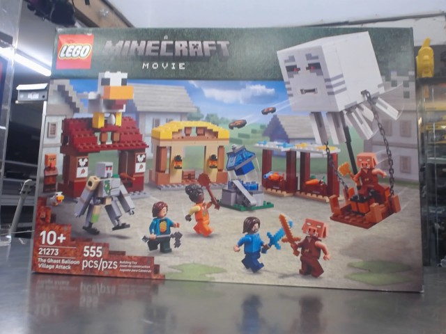 The ghast baloon village attack