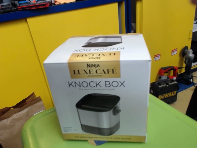 Luxe cafe knock box neuf