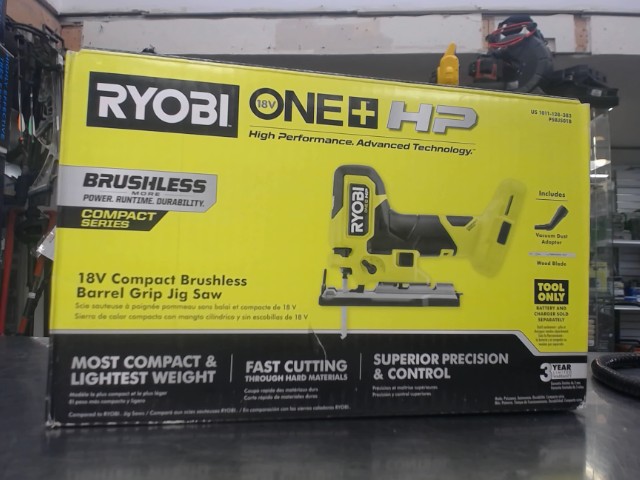 Ryobi 18v compact brushless jigsaw inbox