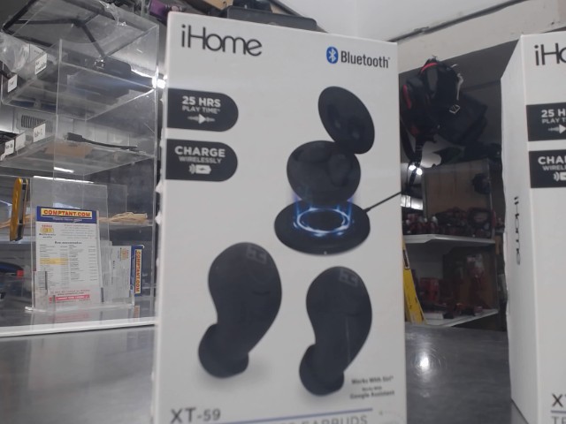 True wireless earbuds neuf ihome