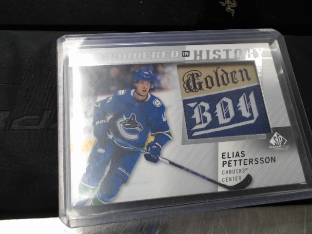 Elias patterson canucks morceau jersey